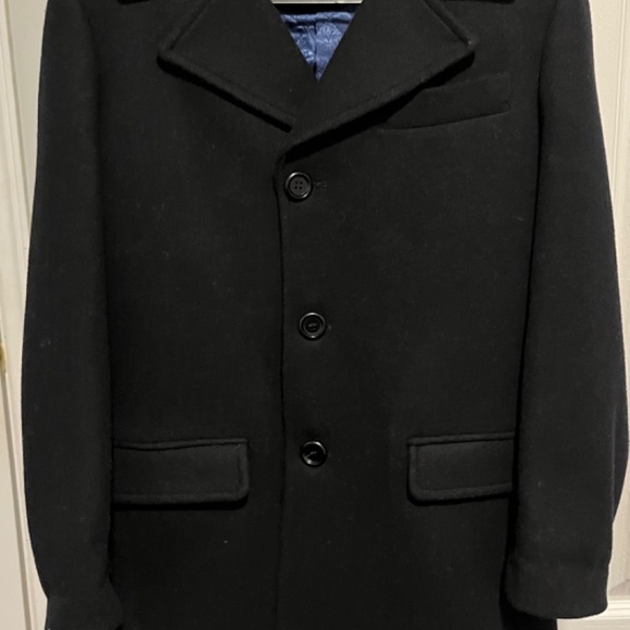 Children’s ISAAC MIZRAHI Single Breasted Wool Coat - Picture 4 of 4